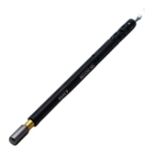 MICS Cataract 2.4mm Clear Cornea Diamond Knife, Black Gold Titanium Handle, 90 Degrees Sharp Sided Spear, Angled Dop J-Slot Bayonet Handle Design, Blade Dimensions 2.4mm Wide By 0.17mm Thick By 4mm Long 